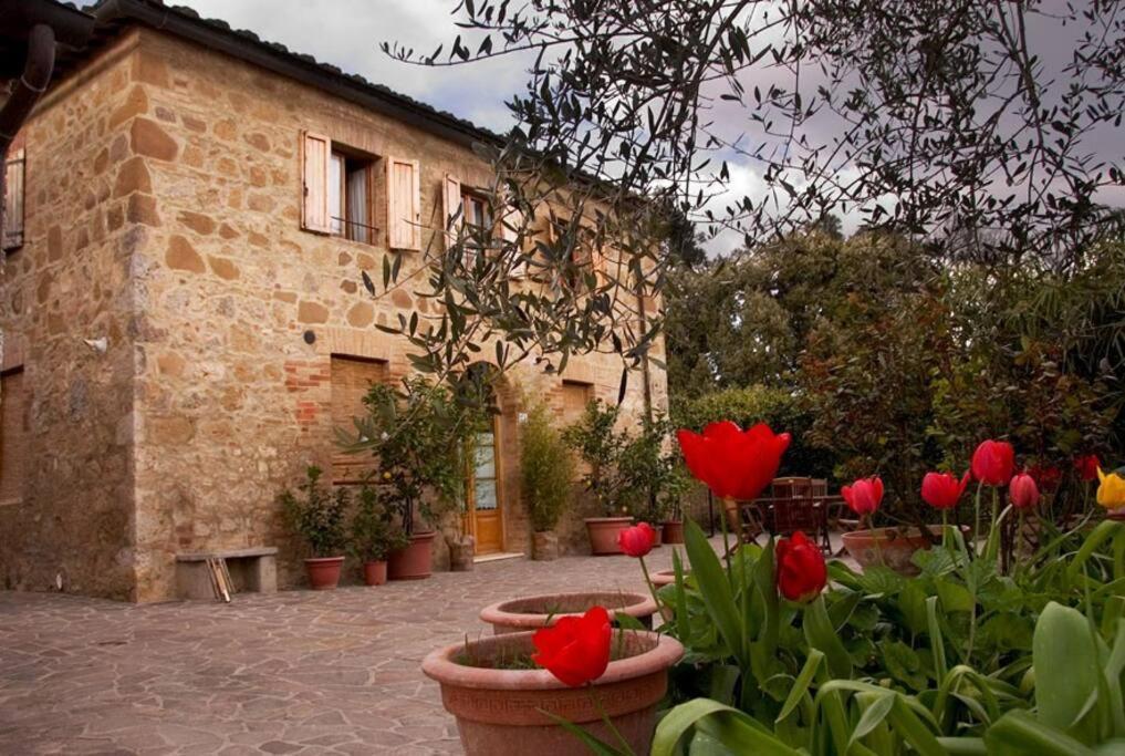シエーナ La Vigna Agriturismoヴィラ エクステリア 写真